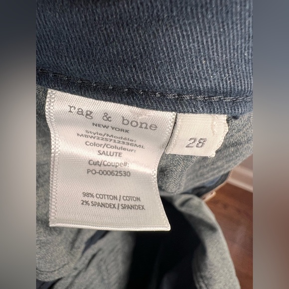 NWT Rag & Bone Fit 2 Stretch Twill Chinos - Picture 15 of 16